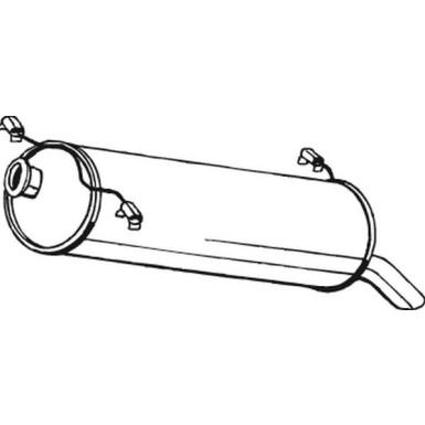 Bosal | Endschalldämpfer | 135-715