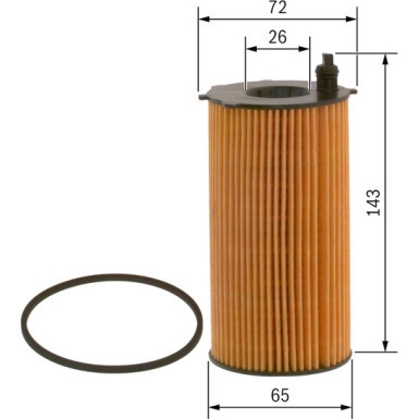 BOSCH F 026 407 207 Ölfilter