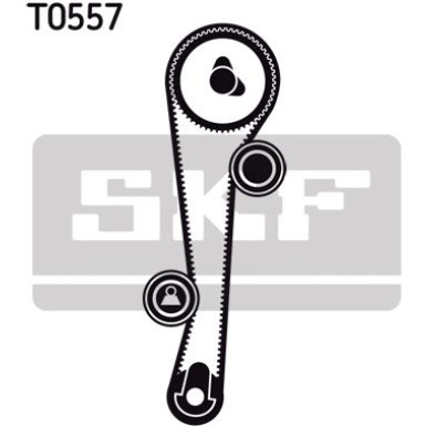 SKF | Wasserpumpe + Zahnriemensatz | VKMC 95632