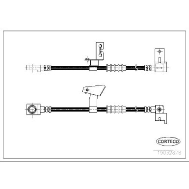 Corteco | Bremsschlauch | 19032878