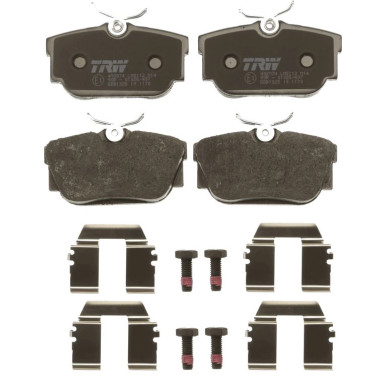TRW | Bremsbelagsatz, Scheibenbremse | GDB1325