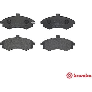 Brembo | Bremsbelagsatz, Scheibenbremse | P 30 020