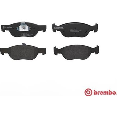 Brembo | Bremsbelagsatz, Scheibenbremse | P 23 081