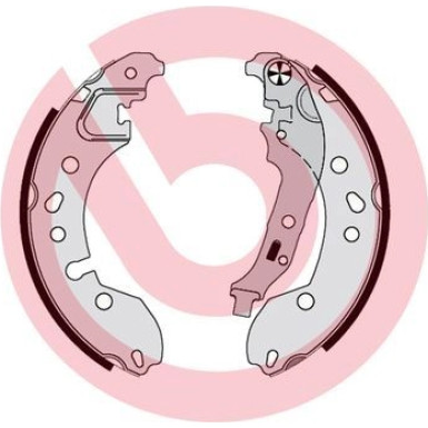 Brembo | Bremsbackensatz | S 68 548