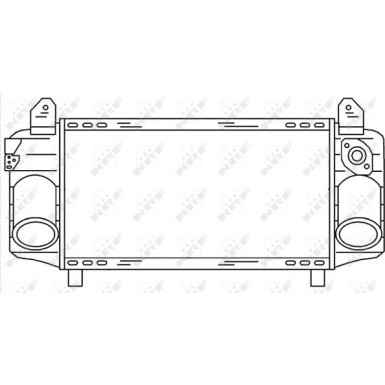 NRF | Ladeluftkühler | 30248