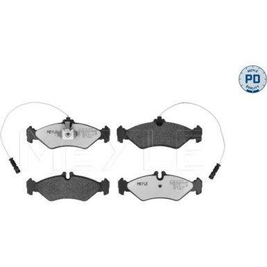 Meyle | Bremsbelagsatz, Scheibenbremse | 025 216 2117/PD