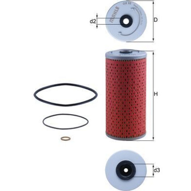 Knecht | Ölfilter | OX 92D