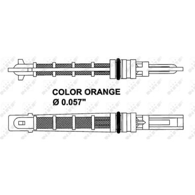 NRF | Expansionsventil, Klimaanlage | 38449