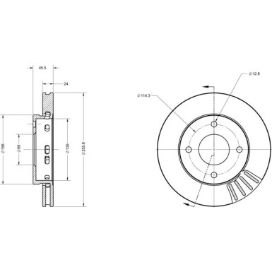 Metzger | Bremsscheibe | 6110111