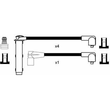 NGK | Zündleitungssatz | 2585