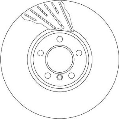 TRW | Bremsscheibe | DF6612S