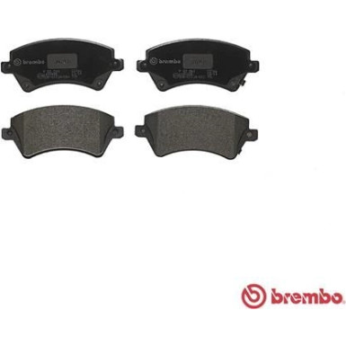 Brembo | Bremsbelagsatz, Scheibenbremse | P 83 064