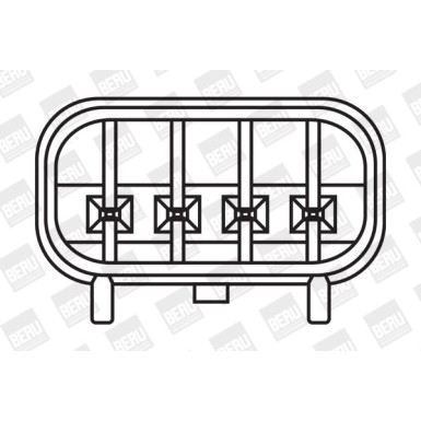 BorgWarner (BERU) | Zündspule | ZS372
