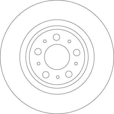 TRW | Bremsscheibe | DF4338