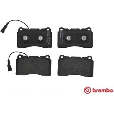 Brembo | Bremsbelagsatz, Scheibenbremse | P 23 134