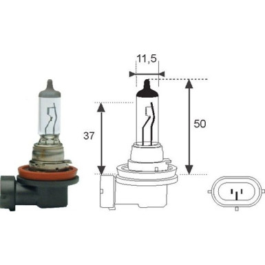 Magneti Marelli | Glühlampe | 002549100000