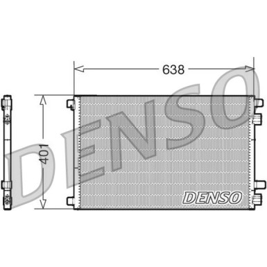 Denso | Kondensator, Klimaanlage | DCN23012