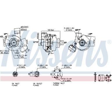 Nissens | Lader, Aufladung | 93245