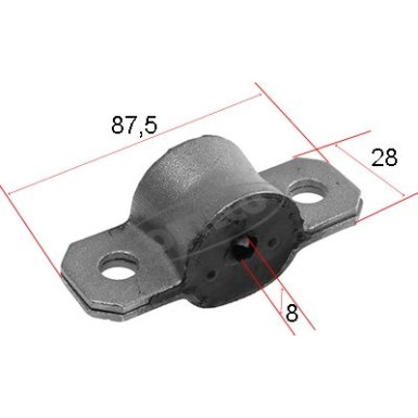 Corteco | Lagerung, Stabilisator | 80000484