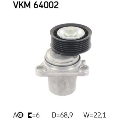 SKF | Spannrolle, Keilrippenriemen | VKM 64002