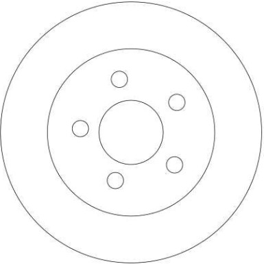 TRW | Bremsscheibe | DF4336