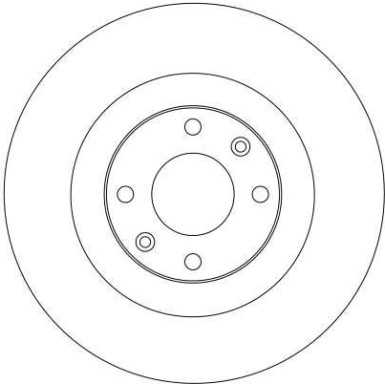 TRW | Bremsscheibe | DF4226