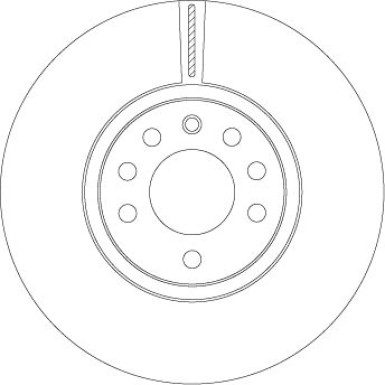 TRW | Bremsscheibe | DF4549