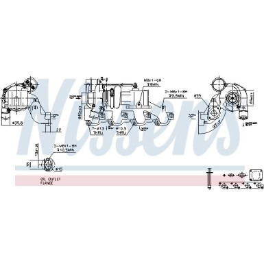 Nissens | Lader, Aufladung | 93208