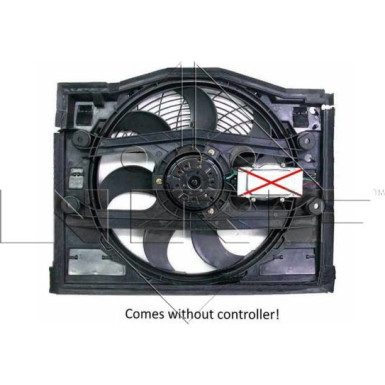 NRF | Lüfter, Motorkühlung | 47027
