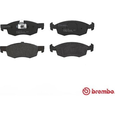 Brembo | Bremsbelagsatz, Scheibenbremse | P 23 118