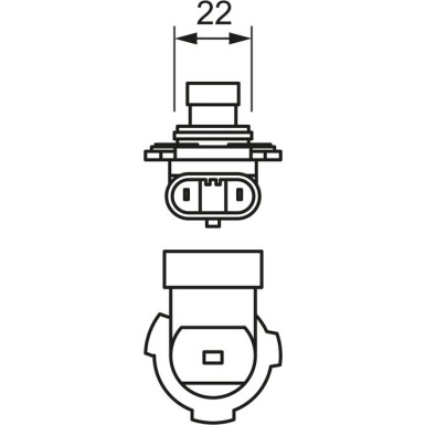 BOSCH | Glühlampe, Fernscheinwerfer | 1 987 302 026