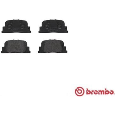 Brembo | Bremsbelagsatz, Scheibenbremse | P 83 063