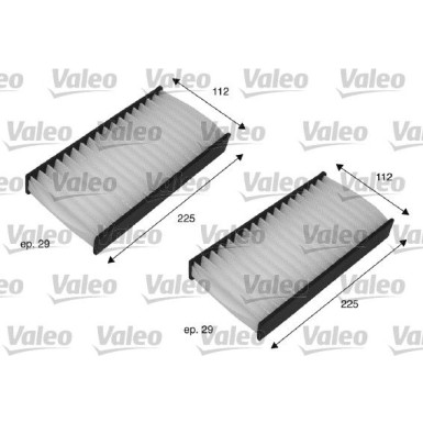 Valeo | Filter, Innenraumluft | 698735