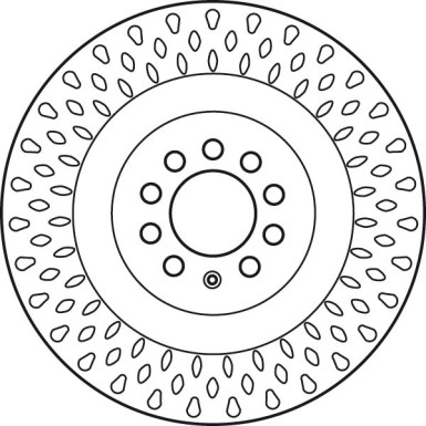 TRW | Bremsscheibe | DF6011S