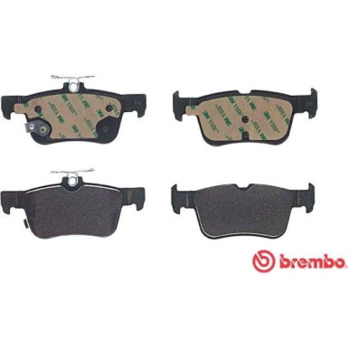 Brembo | Bremsbelagsatz, Scheibenbremse | P 24 201