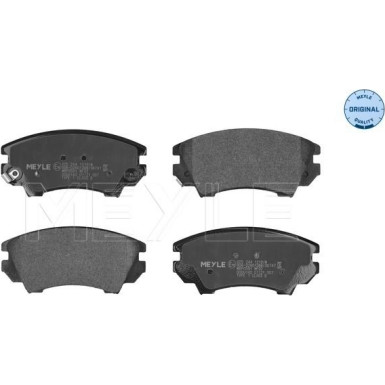 Meyle | Bremsbelagsatz, Scheibenbremse | 025 244 1219/W Meyle | Bremsbelagsatz, Scheibenbremse | 025 244 1219/W