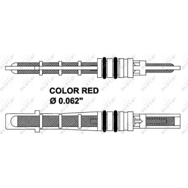 NRF | Expansionsventil, Klimaanlage | 38208