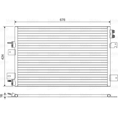 Valeo | Kondensator, Klimaanlage | 814492