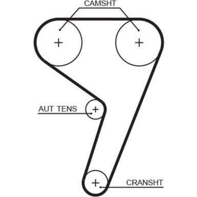 Gates | Zahnriemen | 5433XS