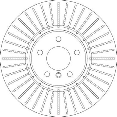 TRW | Bremsscheibe | DF6408S