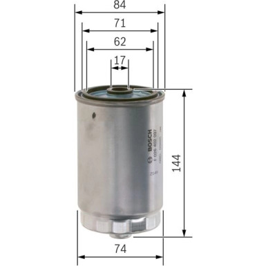 BOSCH | Kraftstofffilter | F 026 402 097