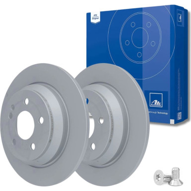 ATE 24.0112-0213.1 Bremsscheibe Ø300mm, 5x112,0, voll, beschichtet, legiert/hochgekohlt