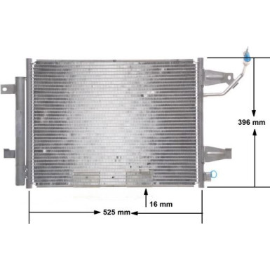 Mahle | Kondensator, Klimaanlage | AC 509 000S