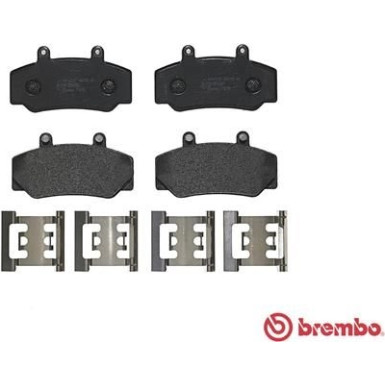 Brembo | Bremsbelagsatz, Scheibenbremse | P 86 006