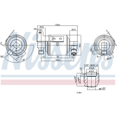 Nissens | Trockner, Klimaanlage | 95109