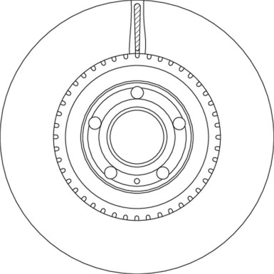 TRW | Bremsscheibe | DF4757S