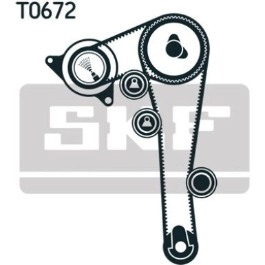 SKF | Zahnriemensatz | VKMA 92516