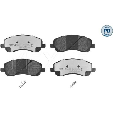 Meyle | Bremsbelagsatz, Scheibenbremse | 025 235 8416/PD