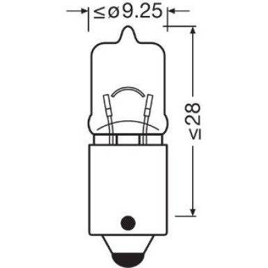 Osram | Glühlampe, Blinkleuchte | ORIGINAL H6W | 64132