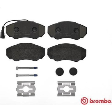 Brembo | Bremsbelagsatz, Scheibenbremse | P 23 091